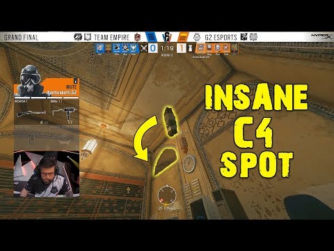 Insane C4 Spot On Border | Amazing Border Armory Angle?? - Rainbow Six Siege Highlights #5