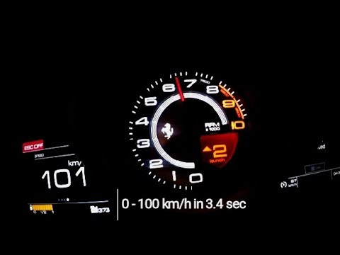 Thumbnail for 2018 Ferrari GTC 4 Lusso 690 HP Acceleration 0-100km/h by Ferrari, video, vide