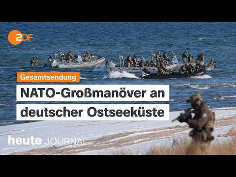 heute journal vom 18.02.2026 Aschermittwochs-Ritual, Social-Media-Verbot, Großmanöver