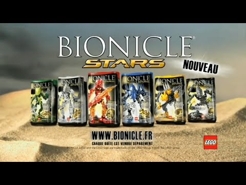 Pub TV FR Stars (Longue. 20s) - 2010 LEGO Bionicle Spot en Français, Française !