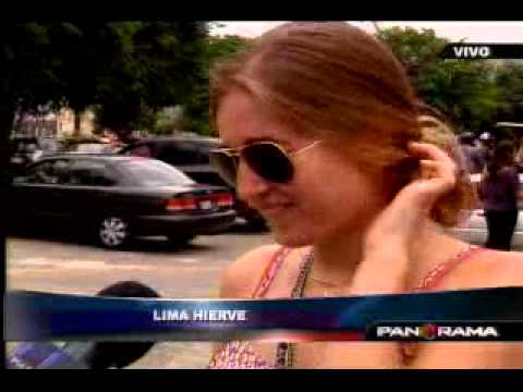 In the first week of 2012: Lima Boils