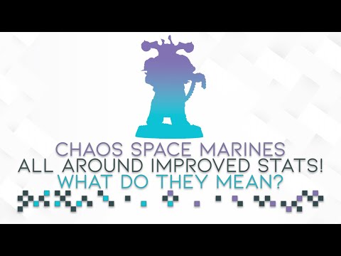 Let's Talk About 2 Wound And 3 Attacks Chaos Space Marines