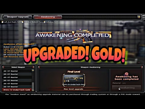 How to UPGRADE M4A1-S UNDERTECH into GOLD level CFPH/CrossFire | EJRM ZombieV4
