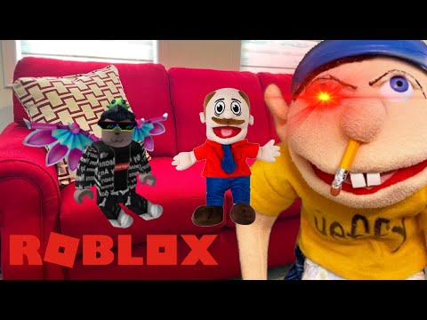 THIS EVIL JEFFY WANTS TO KILL CLONE JEFFY (That is me) Puggy plays roblox escape the evil jeffy obby