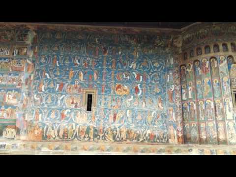 Voronet monastery, Angel of the Last Judgment