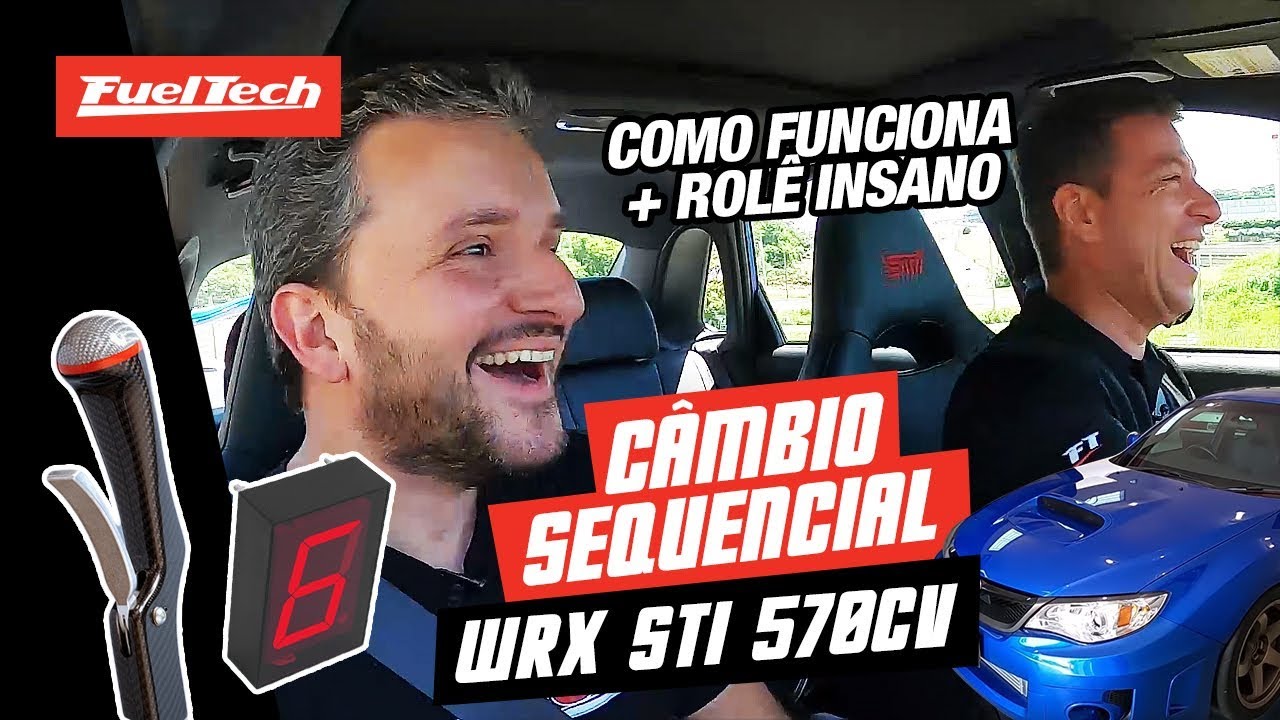 ROLÊ DE SUBARU SEQUENCIAL DE 570CV NA RODA!