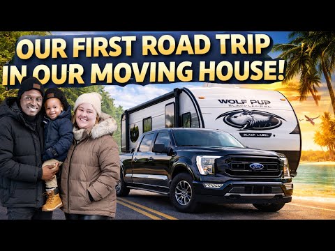 Our First Road Trip In Our Moving House! | Camper/RV |Travel | Vlog |DITL | DIY |The Bichanga Family