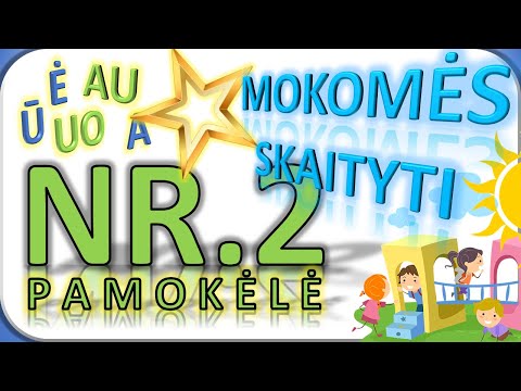 ✅ Skaitome | 2 pamokėlė | SmartkinderTV | Filmukai vaikams lietuviškai