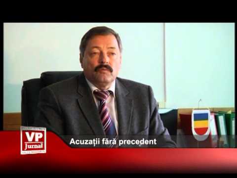 Acuzații fără precedent