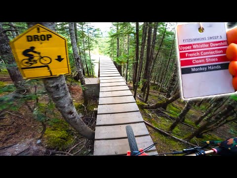 Is this the SICKEST Double Black Run Down Whistler Bike Park?!