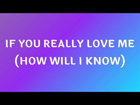 David Guetta, MistaJam & John Newman - If You Really Love Me (How Will I Know) [Lyrics]