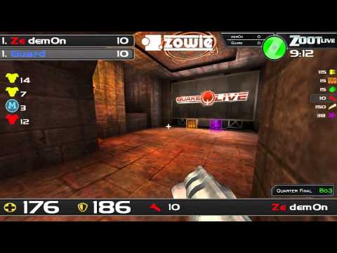 ZOWIE Quake Live Qualifier Cup - Quarter Final - dem0n vs Guard