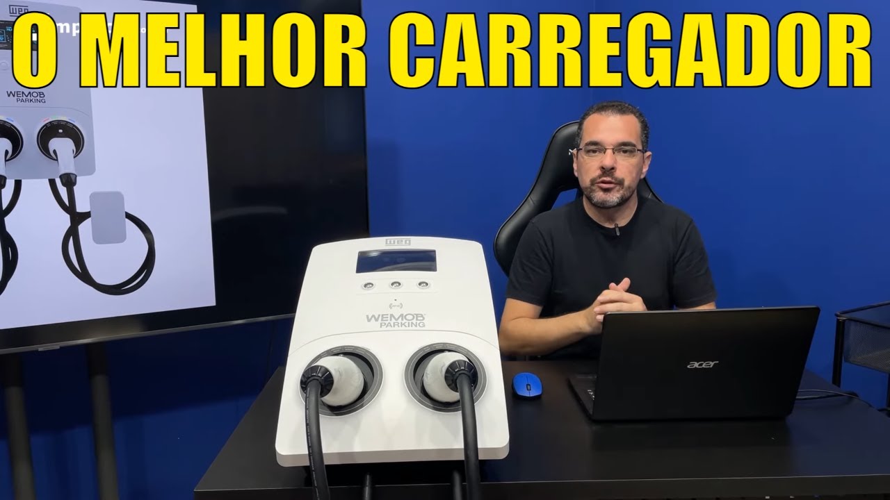 O MELHOR carregador para carros elétricos do mercado - WEG Wemob Parking