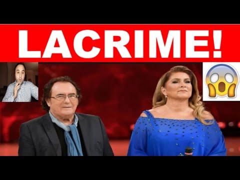 LACRIME e COMMOZIONE x AL BANO e ROMINA
