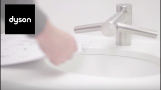How to install the Dyson AB09 and AB10 hand dryer