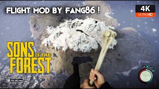 Sons of The Forest Flight MOD by Fang86  Fangodus 4K Gameplay PC