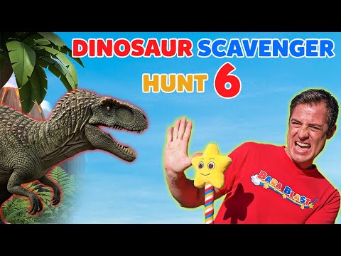 Dinosaur Scavenger Hunt 6 | Dinosaur Videos for Kids | Baba Blast