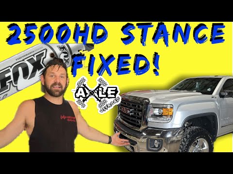 GMC Sierra 2500HD Leveled with Torsion Keys & FOX Shocks | Install Guide