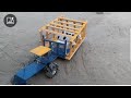 How To Make Bull Cart Mini Tractor Transport Farm Woodwork Bull Cart Woodworking Project