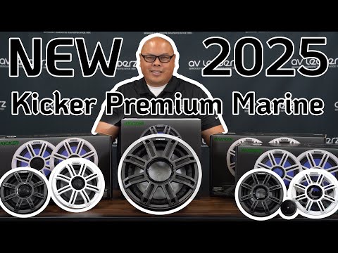 Introducing Kicker's Premium Marine Audio Line, New for 2025