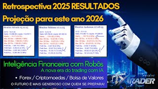 RETROSPECTIVA E RESULTADOS 2025 ROBÔS E ESTRATÉGIAS, PLANEJAMENTO 2026 FELIZ ANO NOVO