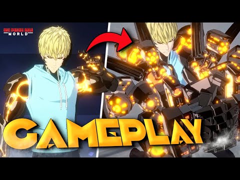 SSR GENOS ARM MODE SHOWCASE!!!! (One Punch Man: World)
