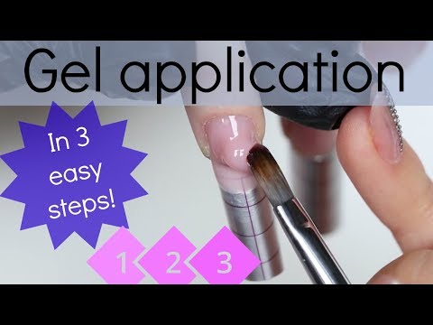 How to apply UV nail gel like a pro | Fast Application & filing tutorial