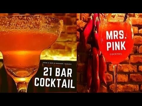 2 COCKTAIL Recipes from 21 BAR in Sarandë / Albania