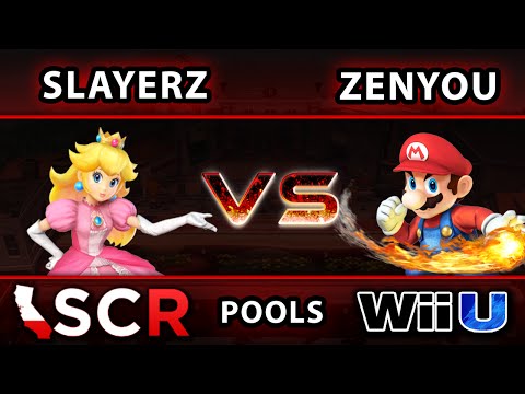 SCR Prelude II - SlayerZ (Peach) Vs. Zenyou (Mario) Pool H - Smash Wii U