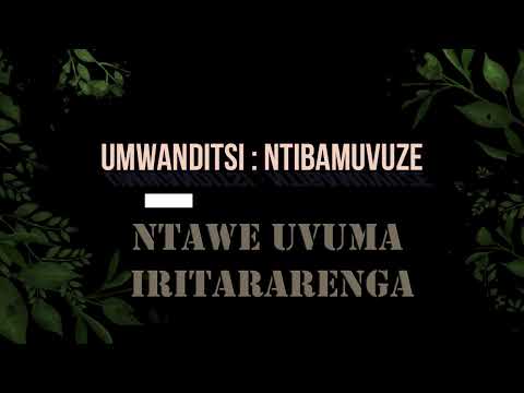 IKINAMICO - Ntawe uvuma iritararenga - Indamutsa za ORINFOR