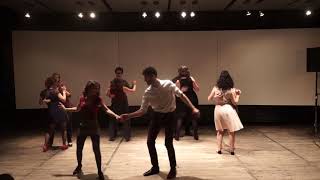 The Big Beautiful Sass Collective perform to Slowburn, Meschiya Lake and The Little Big Horns