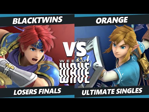 Weekly Wave 28 Losers Finals - Blacktwins (Roy, Pyra Mythra) Vs. Orange (Link) SSBU Ultimate