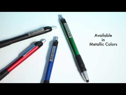 MaxGlide® Click Metallic Stylus Ballpoint Pen
