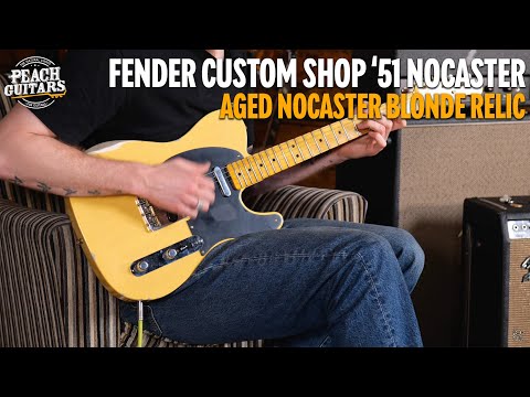 Fender Custom Shop Limited 51 Nocaster - Relic Aged Nocaster Blonde image 13