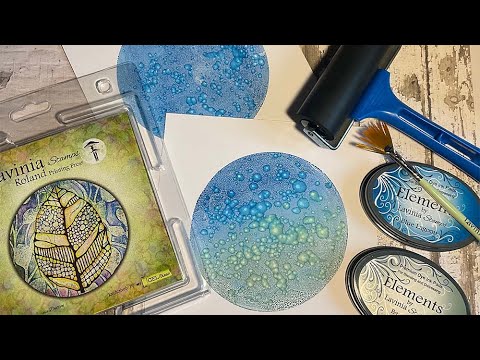 Gel Press Play by Jo Rice - A Lavinia Stamps Tutorial
