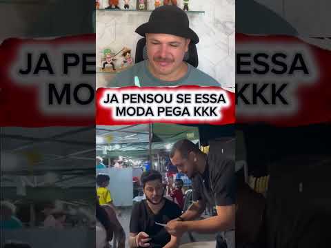 JA PENSOU SE ESSA MODA PEGA KKK #humor #comedia #memes #risada