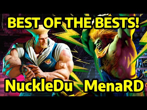 ⚡Street Fighter 6 ➥ NuckleDu (GUILE ガイル) VS MenaRD (BLANKA) 4K Master Ranks⚡
