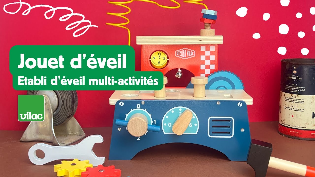 Multifunkčný stôl Vilac Workbench