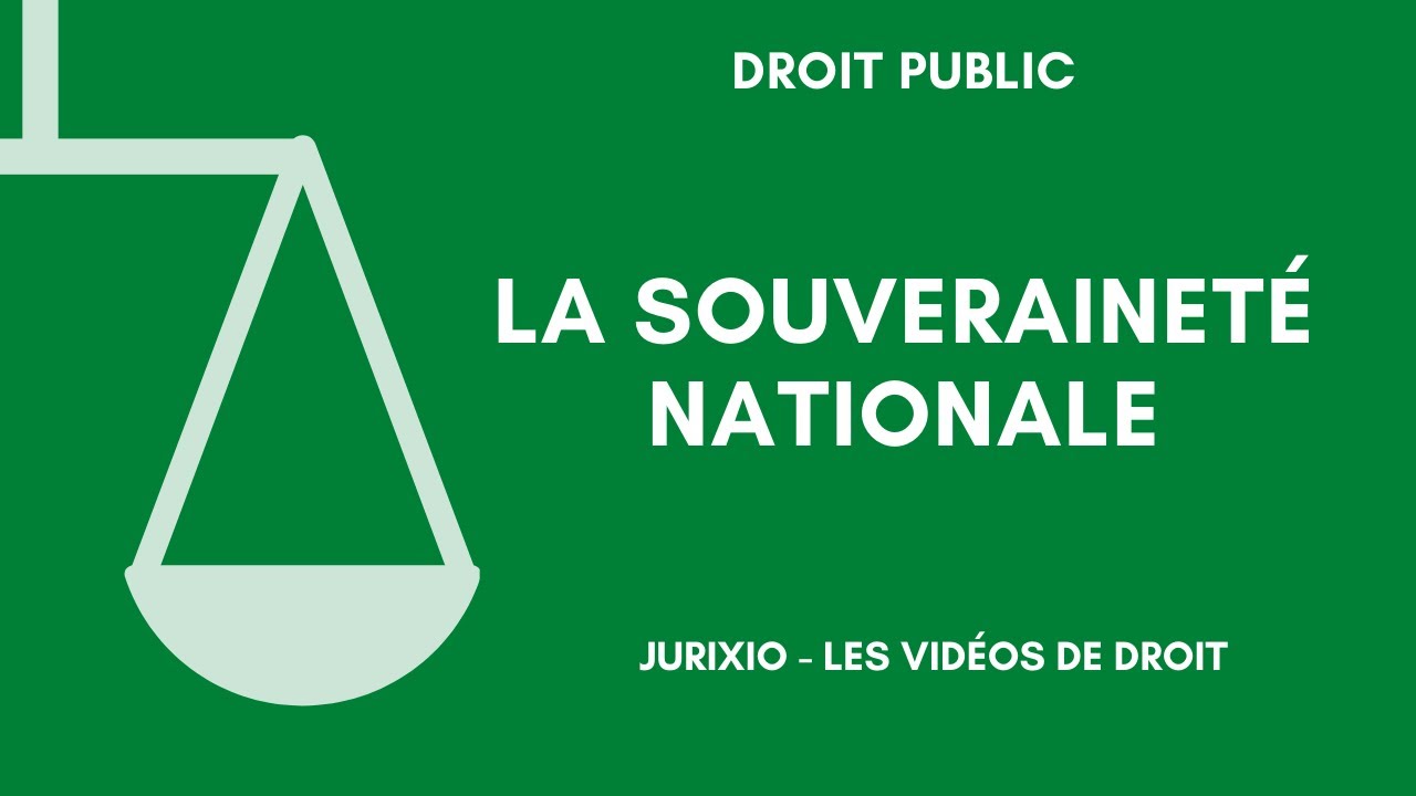 La souveraineté nationale