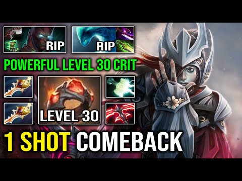 Everyone is 1 Shot For this PA | LEVEL 30 Giant Ring Rapier Comeback Against Late Game TB Dota 2