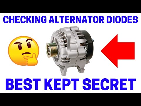 How To Easily Check Alternator Diodes