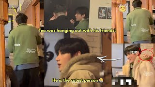 Download lagu Finally Taehyung’s first appearance in 2026😭 He kindly smiled, waved & greeted a food reviewer mp3