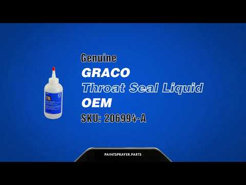 Graco Throat Seal Liquid 206994 OEM