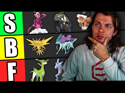 Valuto TUTTI i POKÉMON LEGGENDARI più FORTI - Tier List