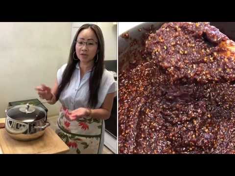 How to make jeow bong Lao spicy/Naly’s Lao kitchen.