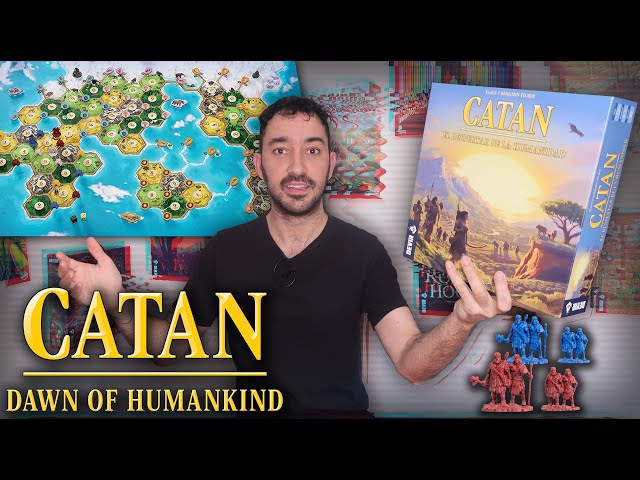 Vídeo relacionado con Catan Studios Dawn of Humankind: CATAN - Juego de Mesa a Partir de 12 años, 3-4 Jugadores, más de 90 Minutos de Tiempo de Juego, CN3206