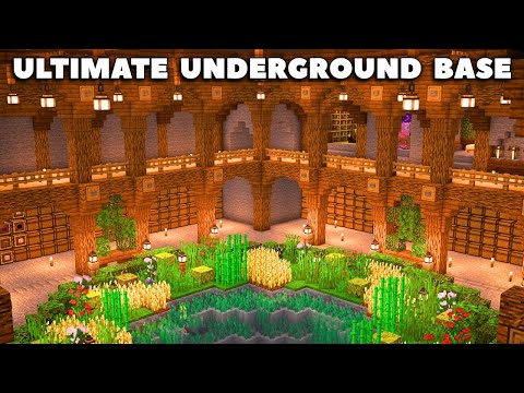 Minecraft: ULTIMATE Underground Base Tutorial (how to build 1.21)