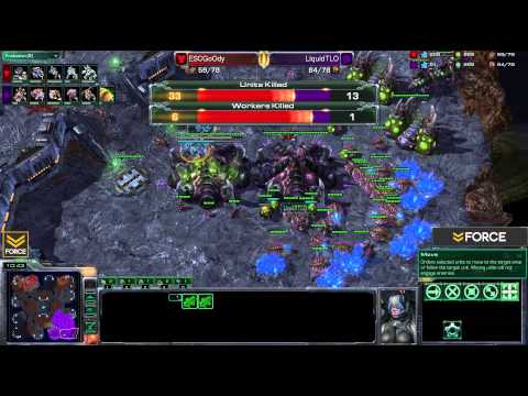 StarCraft 2 - TLO [Z] vs GoOdy [T] G1 (Commentary)