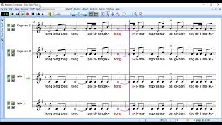 Download lagu Tong Tong Tong Pakitong Kitong |  Children's Choir SSAA  |  Music Sheet mp3