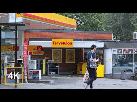 Helsingin Salatut Lähiöt | Maahanmuuttajat, eläkeläiset, halvat asunnot, Suomi 4K Kävely, ASMR